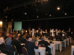 Pork Act delegates in session Pork Act delegates in session