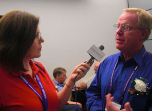 Brownfield's Julie Harker and Les Hardesty