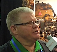 Dave Kaltenberg of SFP at World Dairy Expo, Oct. 3, 2012.