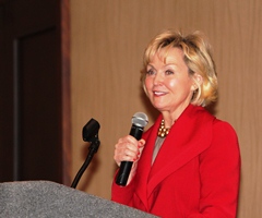 Lt. Governor Skillman addresses the Rural Summit on Wednesday.