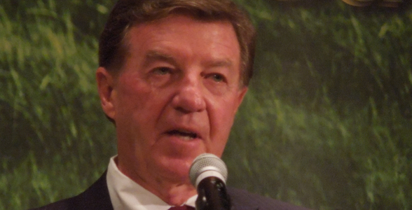 Missouri Farm Bureau Outstanding Service to Agriculture winner Bill Jackson.