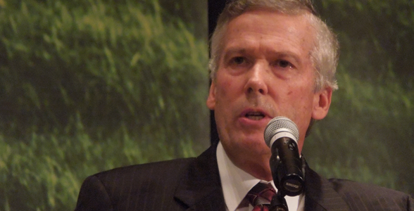Missouri Farm Bureau Outstanding Service to Agriculture winner Daryl Oldvader.