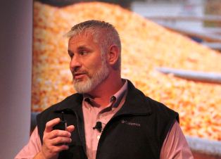 Georgia farmer Randy Dowdy talks about innovation in corn yields.