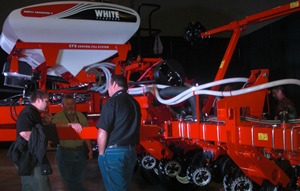 White dealers discuss the new 9812 model