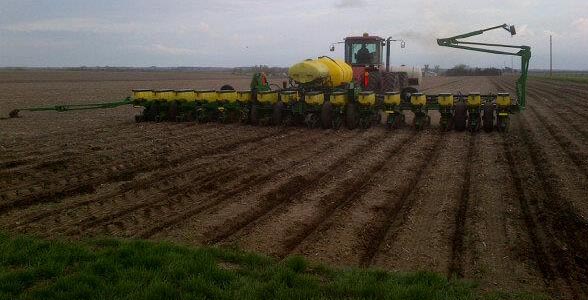 Planting near Murdock, NE May 9, 2013. Photo courtesy of Matt Dolch, Sales Representative, Dealer Channel at Syngenta Seeds