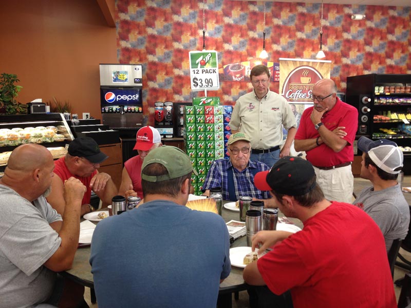 Photos from Williamsport, Ohio, Coffee Stop Brownfield Ag News