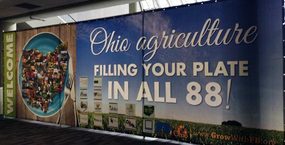The Ohio Farm Bureau Federation annual meeting is being held in downtown Columbus