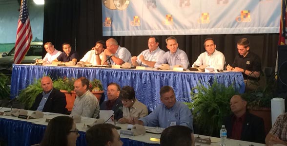 Joint Ohio House/Senate Ag Committee meeting underway at the Ohio State Fair.
