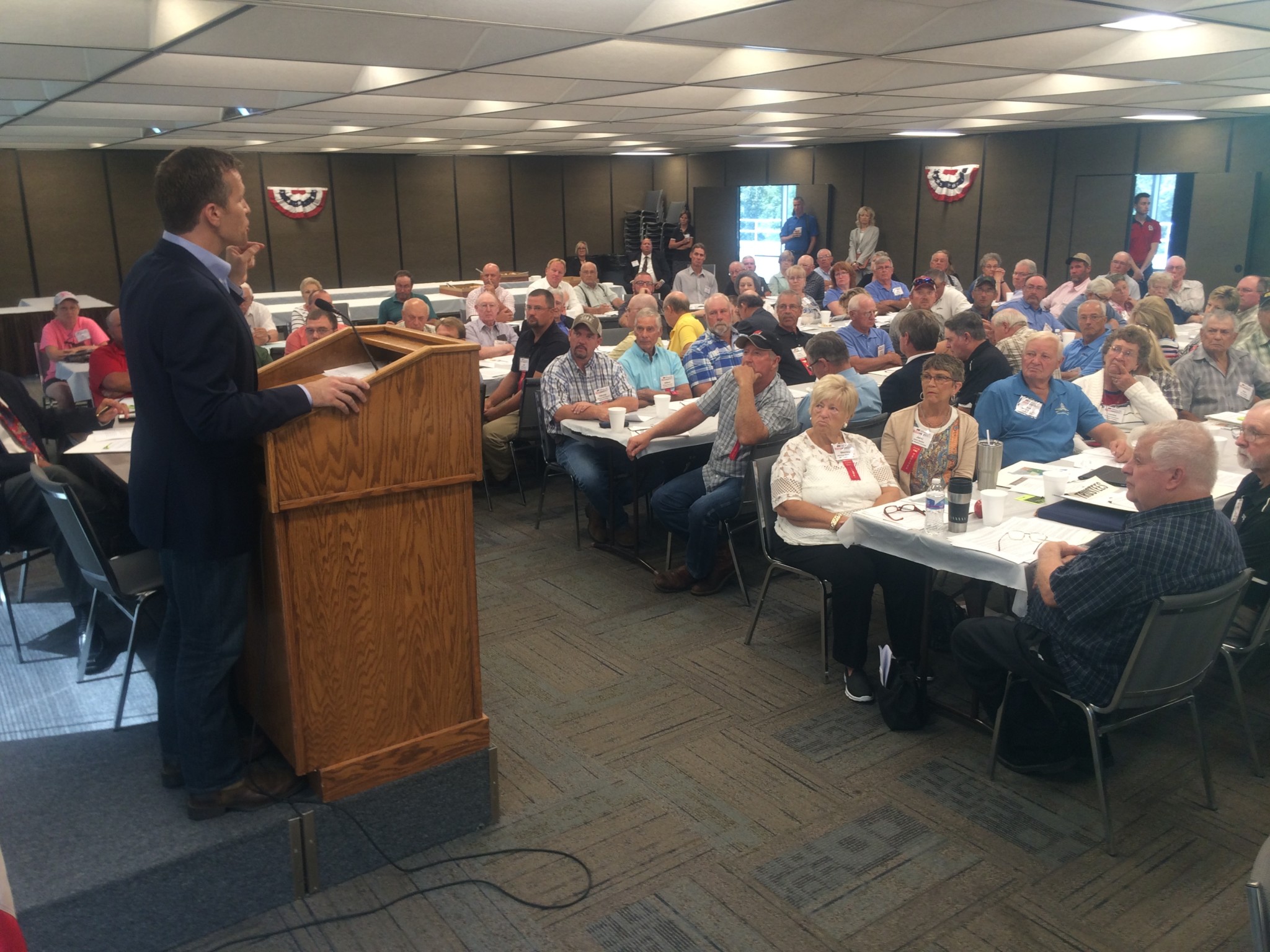 Gubernatorial candidates talk farm platforms to Missouri Farm Bureau