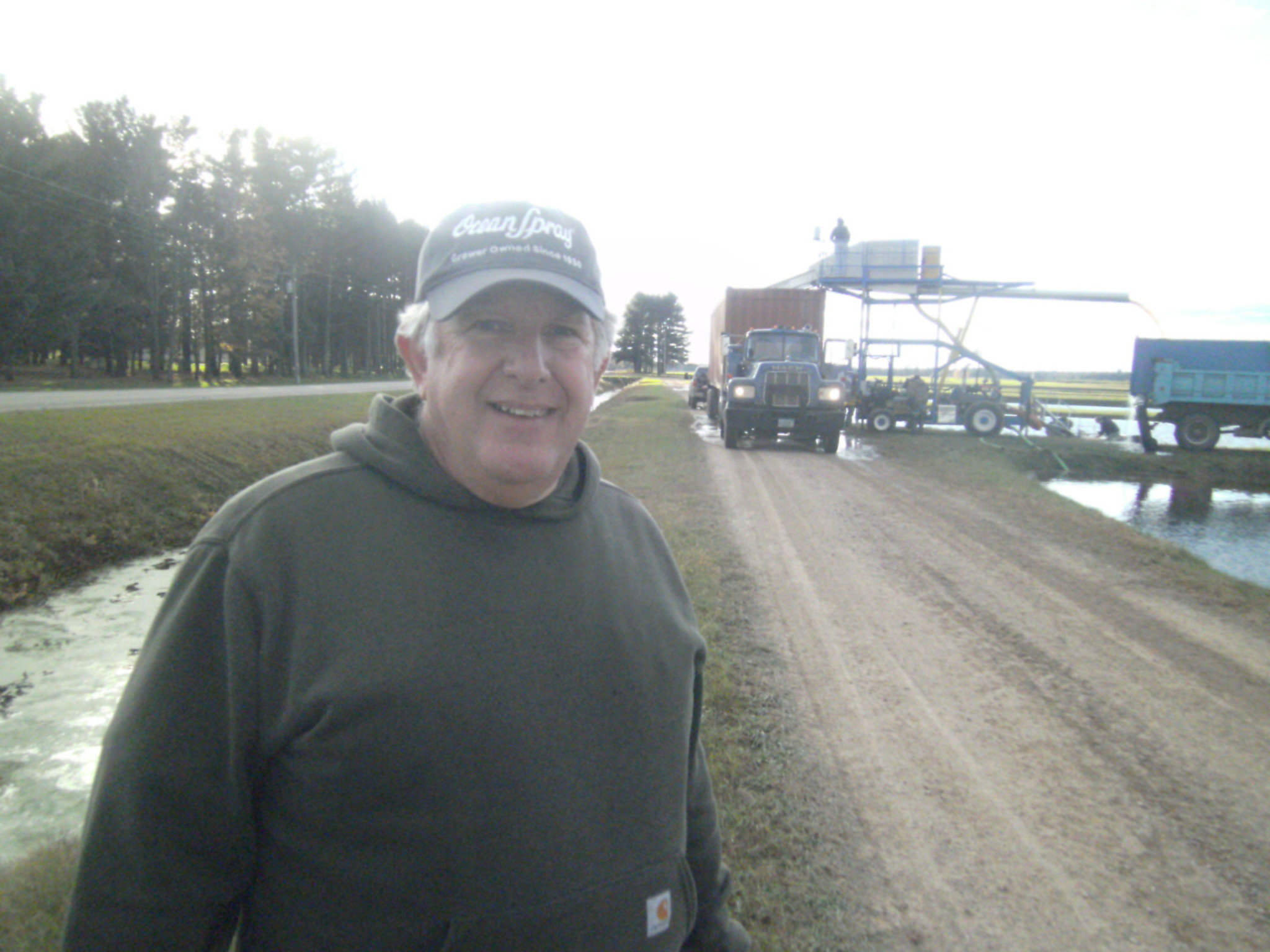 Cranberry grower Scott Schultz