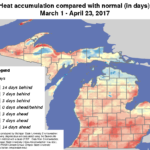 Michigan growing season ahead of normal
