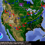 An active weather pattern resumes