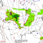 Short-term drying over parts of the Heartland