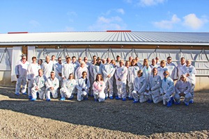 Participants of the 2013 Jay County Tour De Farm.