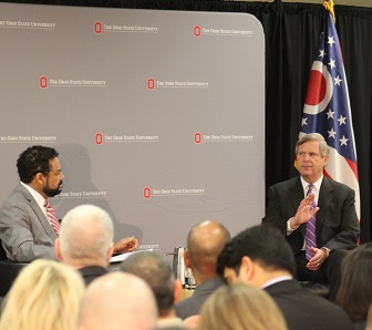 Ag Secretary Tom Vilsack at a Town Hall discussion at Ohio State University (1)_web