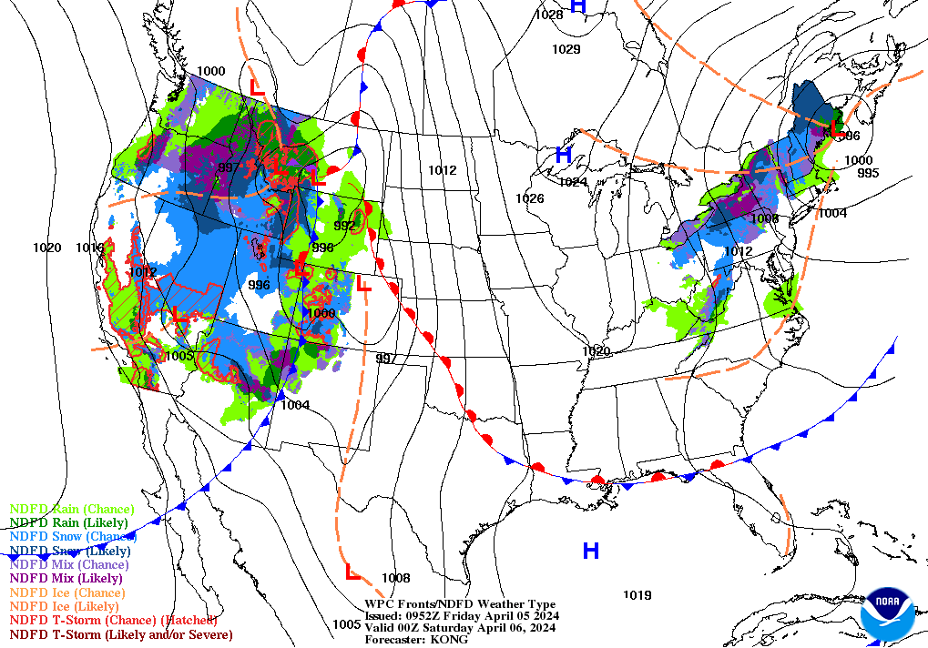 Yet another early-spring storm to impact much of the Plains, Corn Belt ...