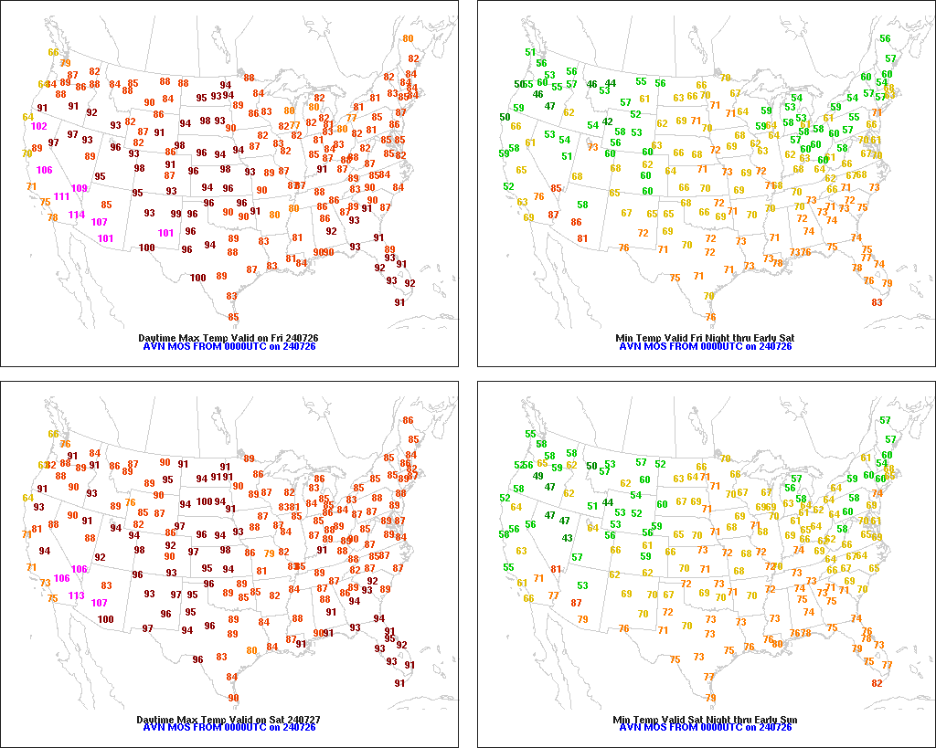 Heat dominates the Plains, expands into parts of the western Corn Belt ...
