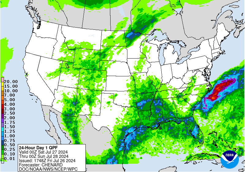 Heat dominates the Plains, expands into parts of the western Corn Belt ...