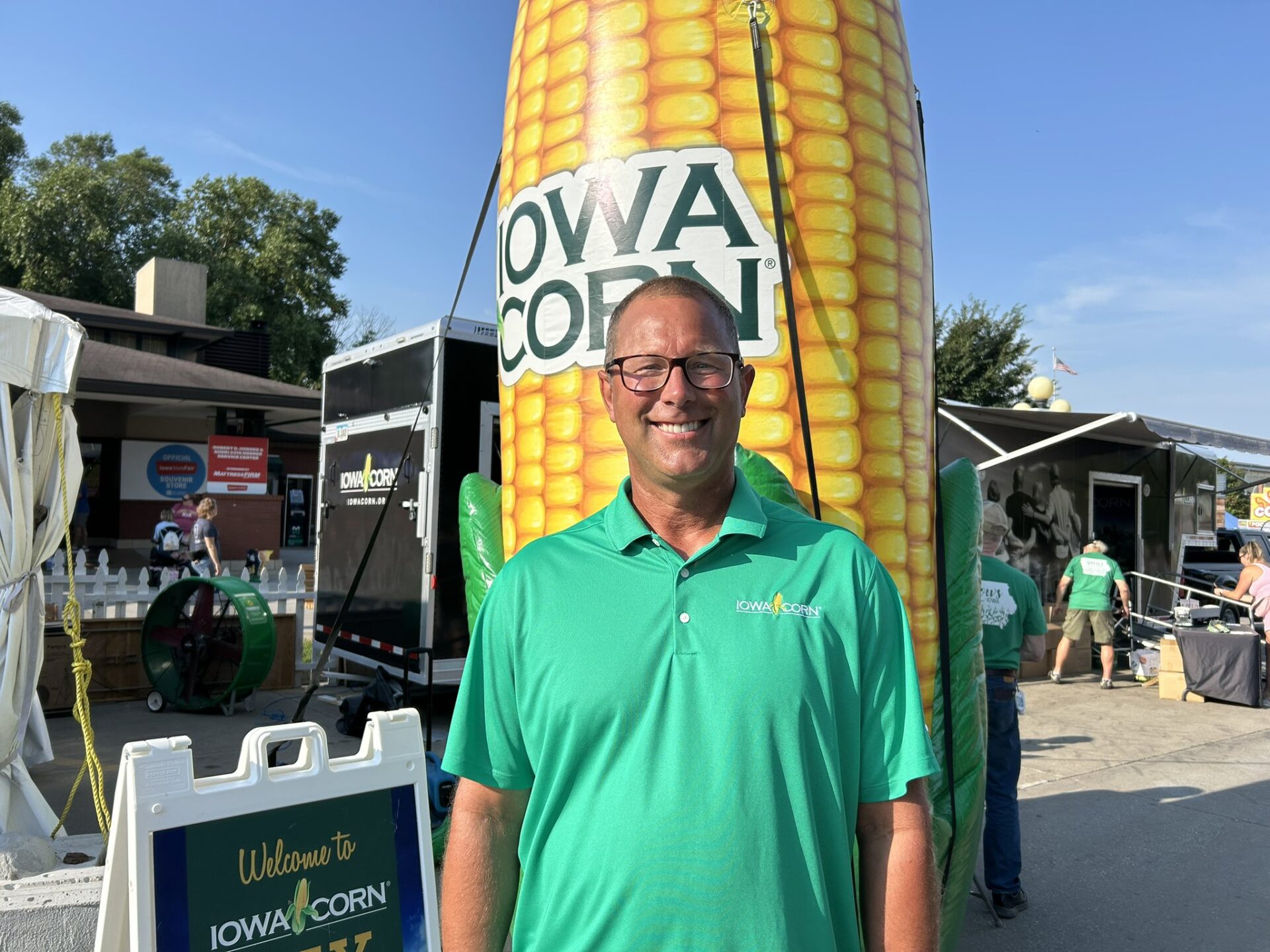 Margins, trade uncertainty, weather top of mind for Iowa farmers at state fair