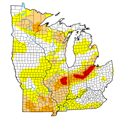 MRCC: Moderate to extreme drought likely to continue