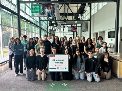 Group of teens take on international food security issues through the Ohio Youth Institute