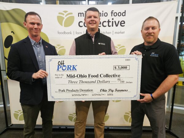Recent Ohio Pork donations expected to help feed more than 18,000 families statewide