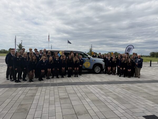 Soy-Based tires showcase new demand for Indiana soybeans through FFA partnership