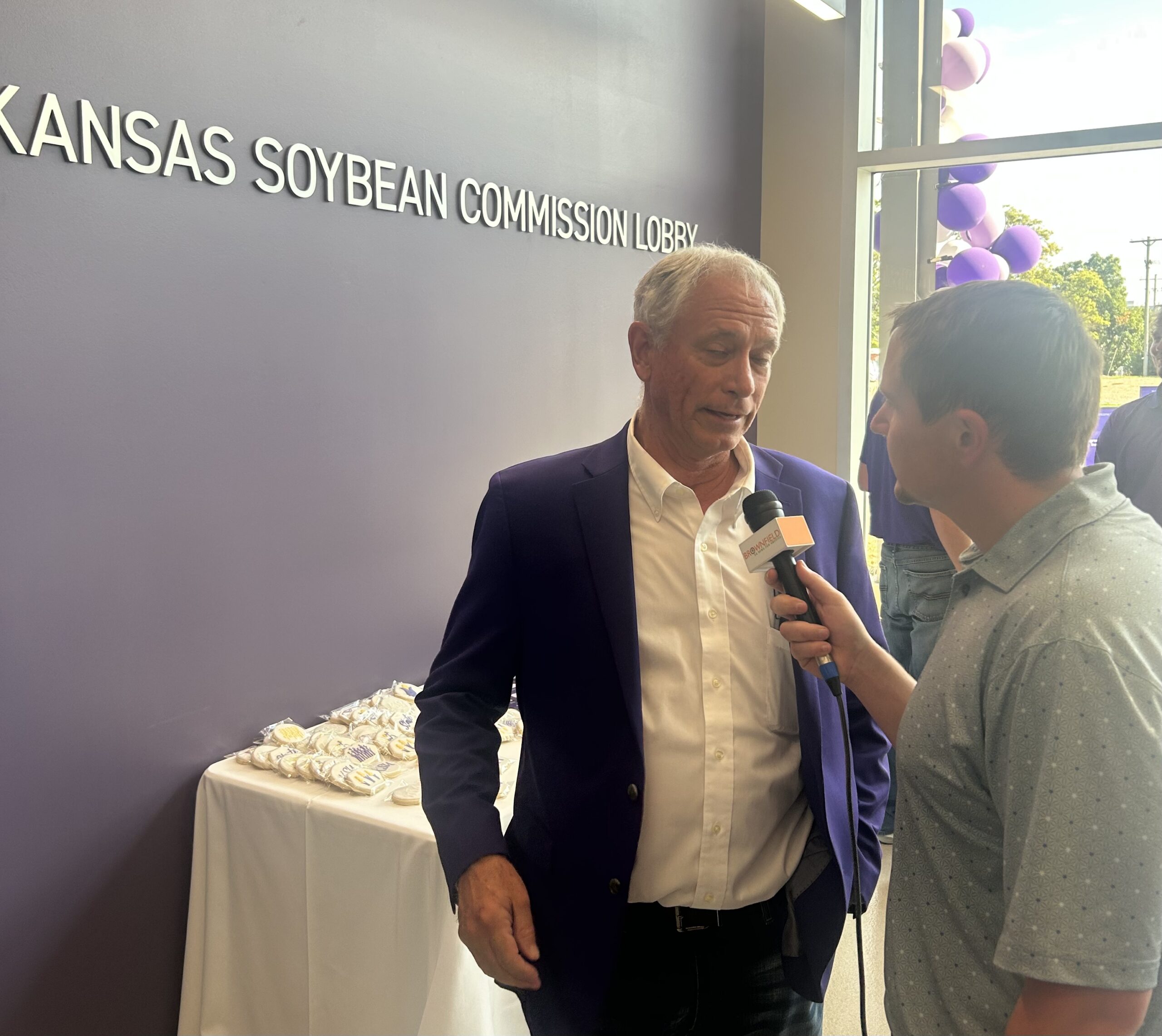 Strong crop conditions in Kansas